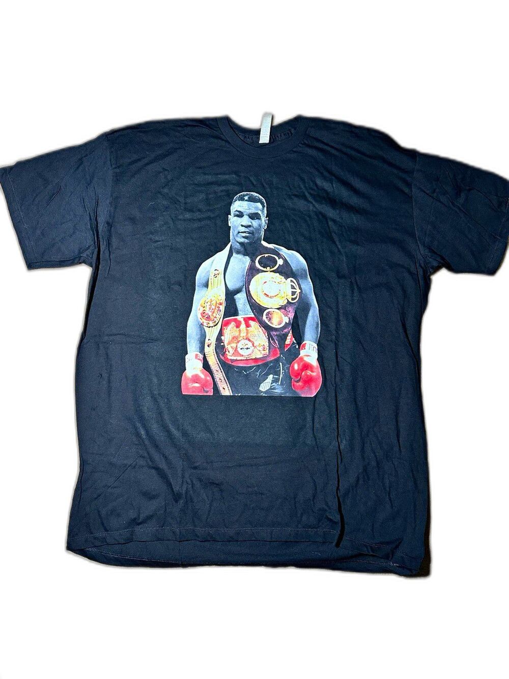 AllStyle Ultimate Iron Mike Tyson Black Boxing Graphic Print T-Shirt 2XL